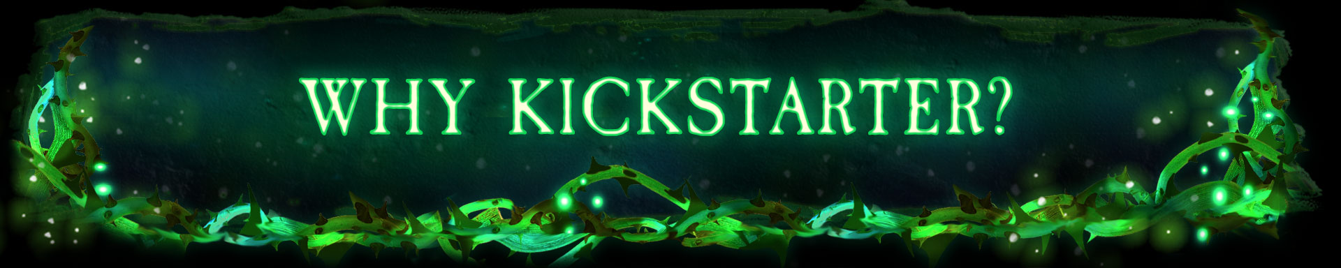 Why Kickstarter?