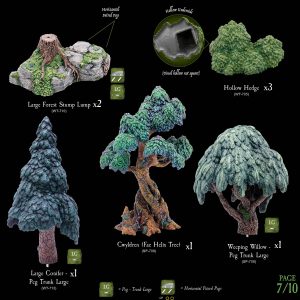 7-A182 Heart of the Forest Add-on set 1