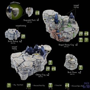 7-A183 Heart of the Mountain Add-on set 6
