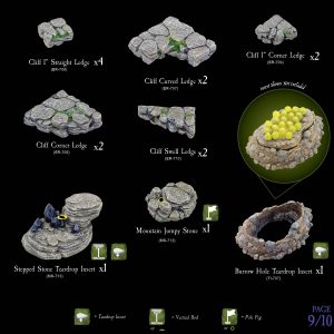 7-A183 Heart of the Mountain Add-on set 9
