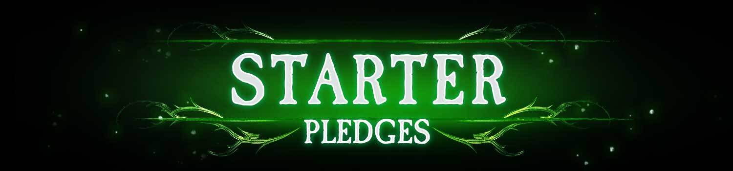 Pledges Starter Banner