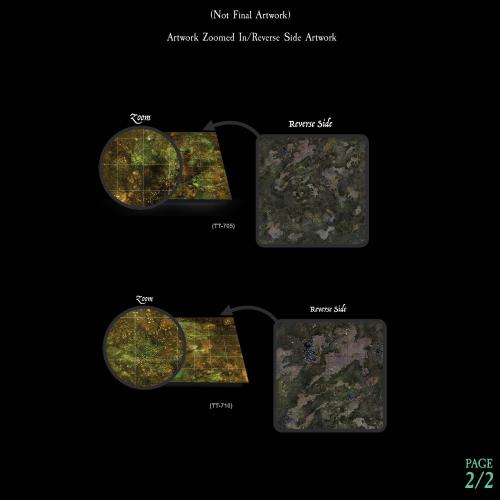 7-A208 textured swamp water terrain tray multi pack image 2 of 2
